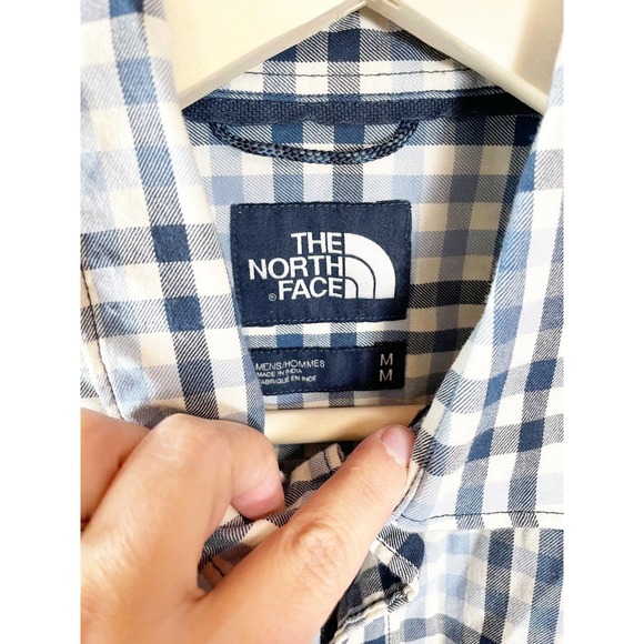 The North Face Plaid Button Up Size M - Picture 4 of 5